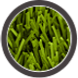 cesped artificial de colores - verde