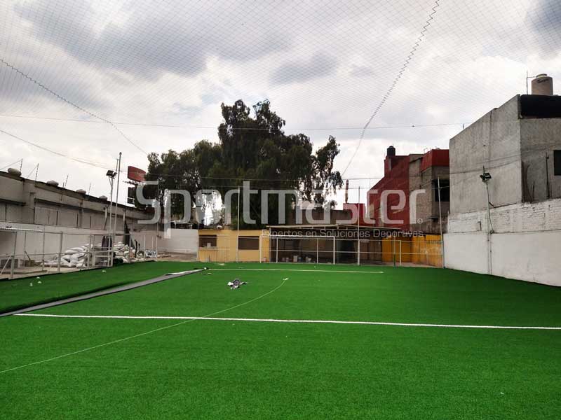Avances Cancha Trivol Iztapalapa CDMX Ciudad de México