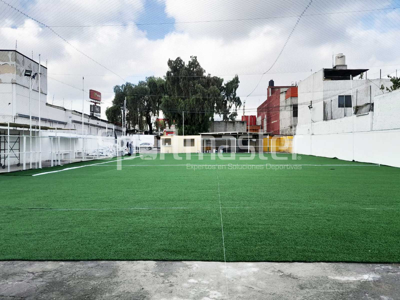 Avances Cancha Trivol Iztapalapa CDMX Ciudad de México