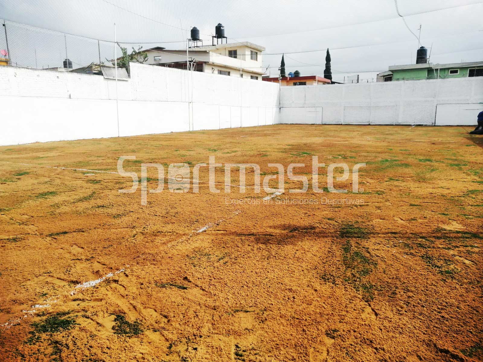 Avances Cancha Trivol Iztapalapa CDMX Ciudad de México