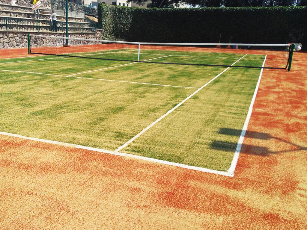 Pasto Sintetico para cancha de tenis