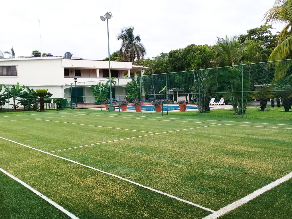 Pasto artificial para cancha de tenis