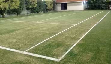 Campo tenis pasto sintetico