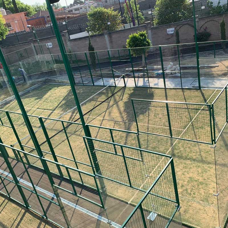 Construccion cancha de padel
